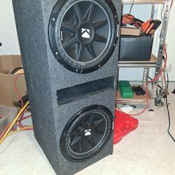 2 X 12 Inch Kicker Subs In Box.