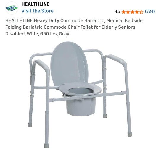 Portable Senior Toilet