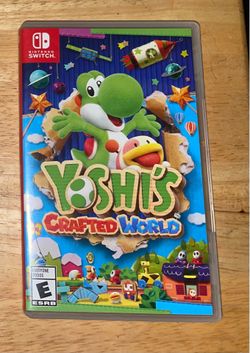 Nintendo switch game-Yoshi’s Crafted World