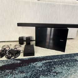 Soundbar, Woofer & Speakers - HW K550 with SWA-8000s