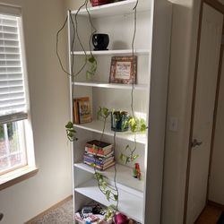 IKEA Bookshelf With Grow Lights
