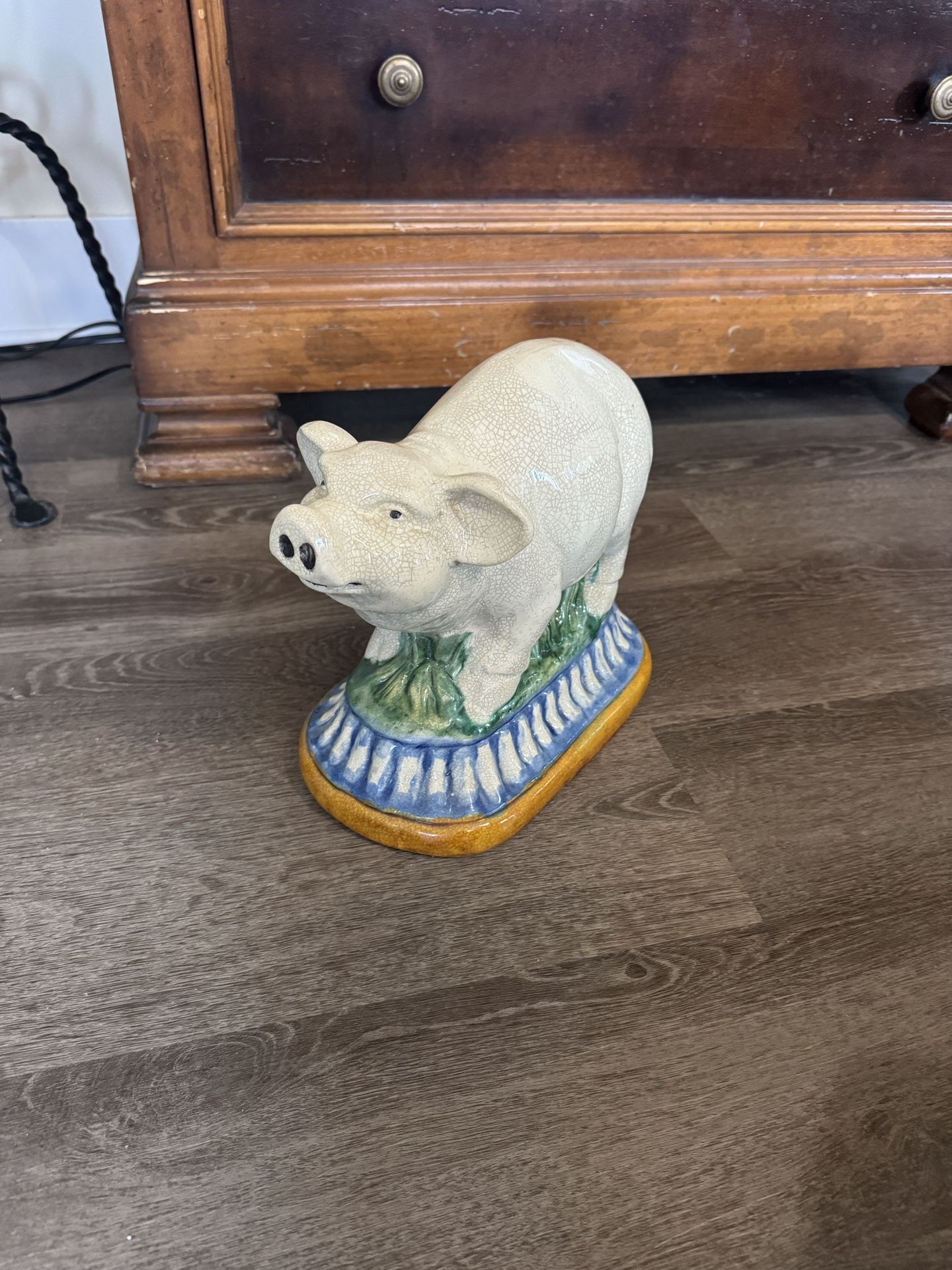Ceramic pig