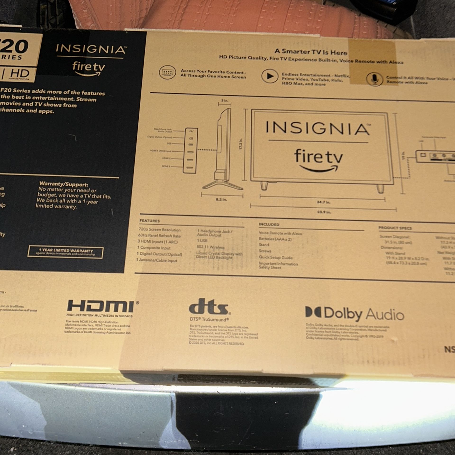 Insignia LED HD 32 Inch Fire Tv