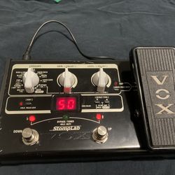 VOX STOMPLAb  SL2G Modeling Guitar Multi-Effects Pedal 