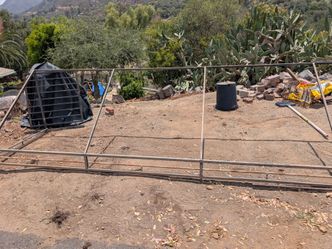 Awning frame