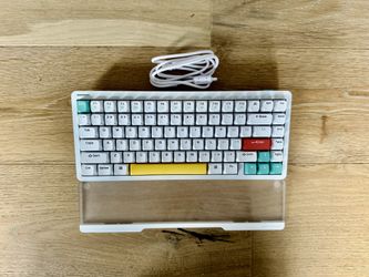 Nuphy Halo75 Wireless Keyboard + Wrist Rest