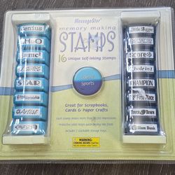 NEW 16 Self-inking Stamps School & Sports