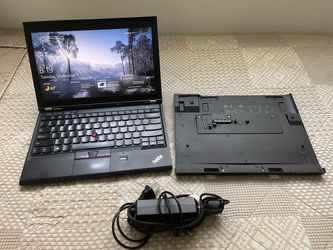 ThinkPad X230 i5 3rd Gen IPS 16GB 500GB HDD Win10 & Ultrabase Dock w/ Charger