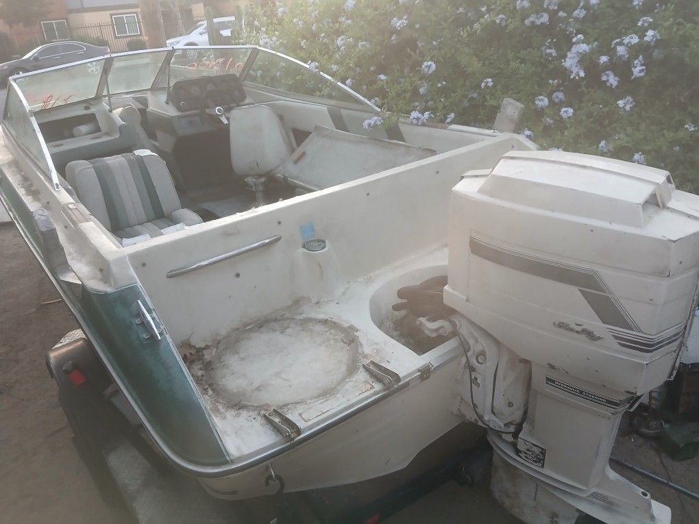 Searay Boat And Trailer