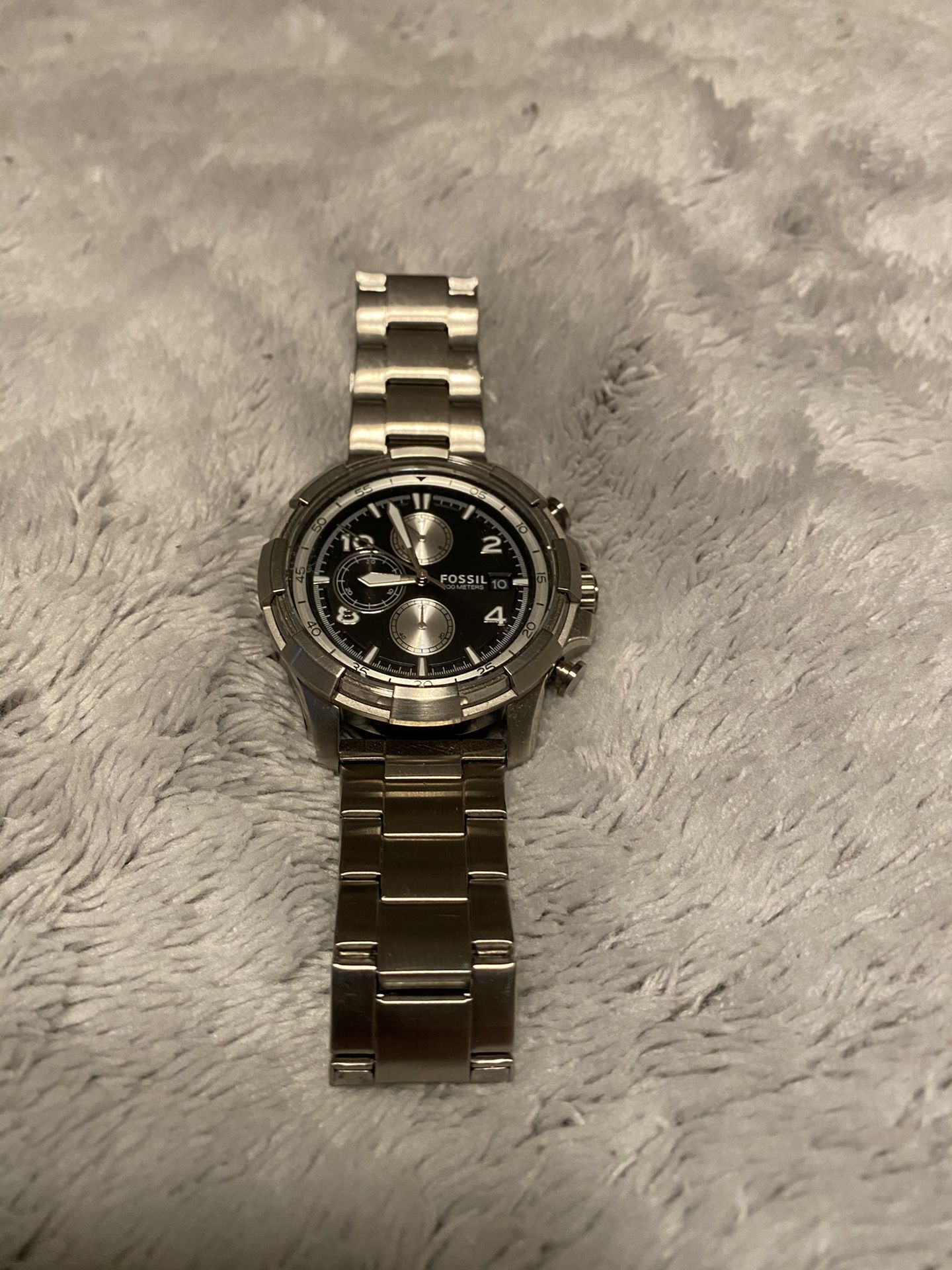 Fossil (DEAN) men’s stainless steel watch