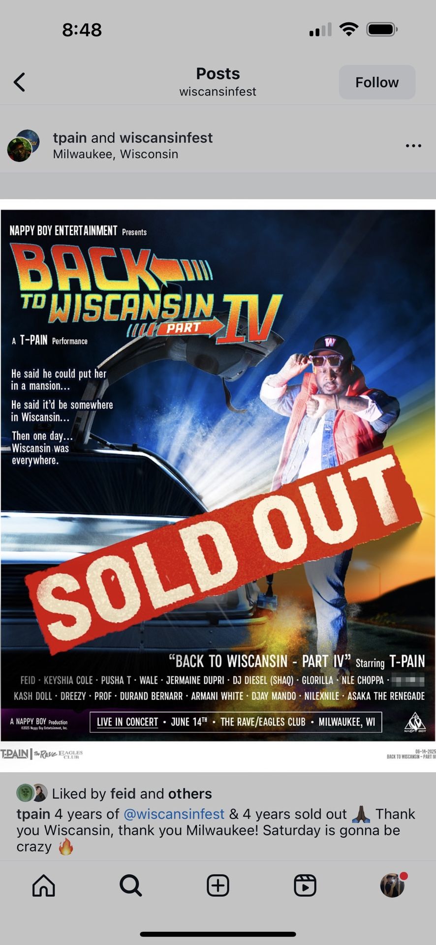Wiscansin Fest Ticket 🎟️