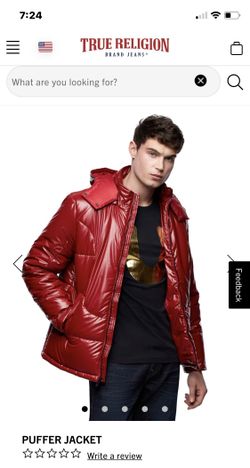 True Religion Puffer Jacket 