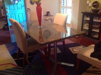 Granite Dining Room Table chairs Not included!