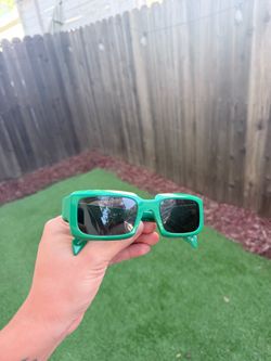 Green Prada Sunglasses