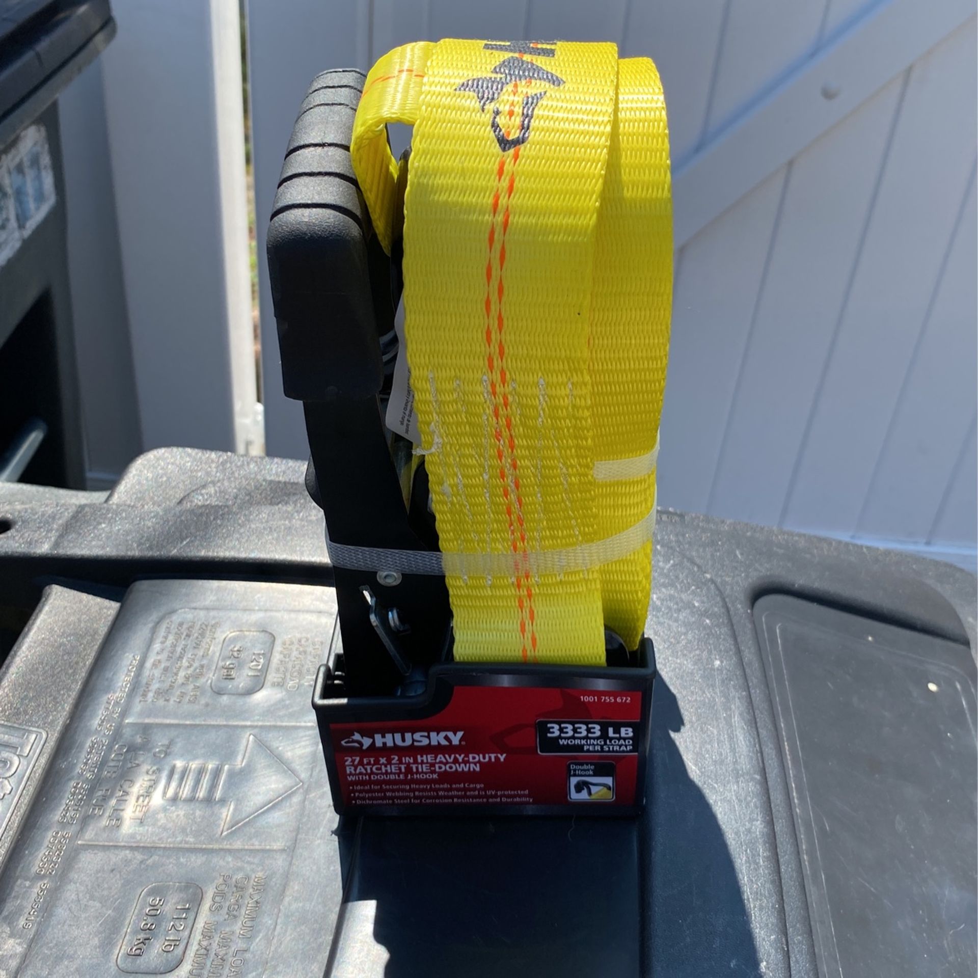 NEW IN BOX HUSKY RACHET STRAP NEW IN BOX