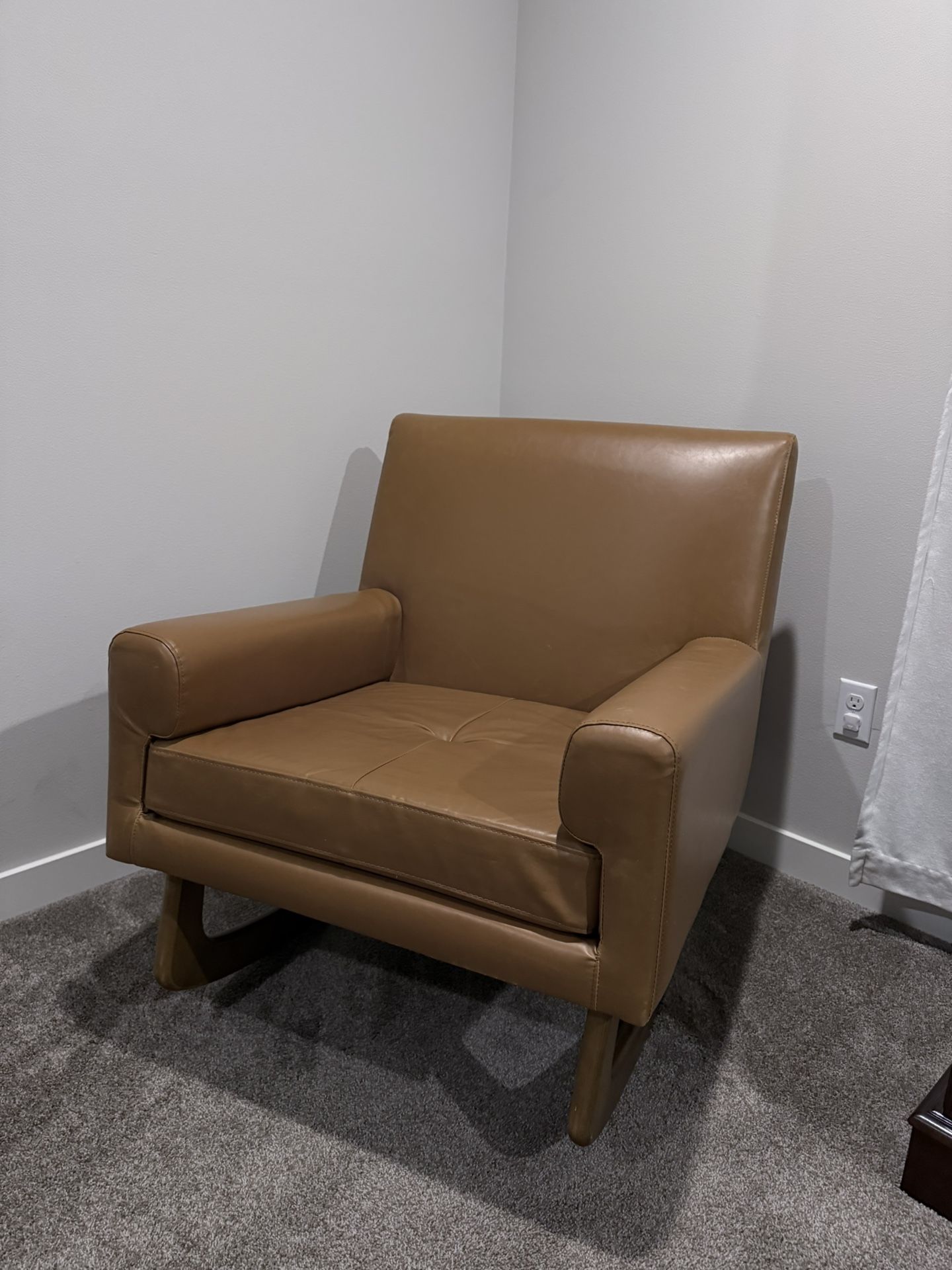 Leather Rocking Chair