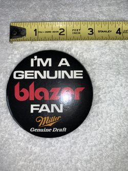 Portland Trailblazer Button