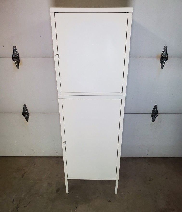 Ikea Hallan Storage Combination Locker Cabinet Great Condition White