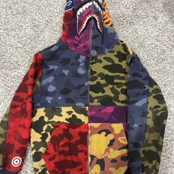 Bape zipper hoodie 