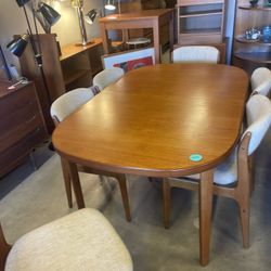 Danish Teak Expanding Butterfly Dining Table - *SOLD*