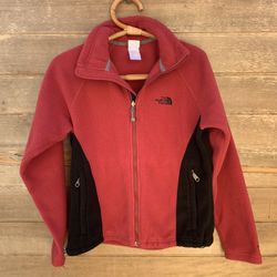 North face Burgundy sweater. 1