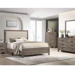 4pc Bedroom Set Queen Not Including Mattress And Box