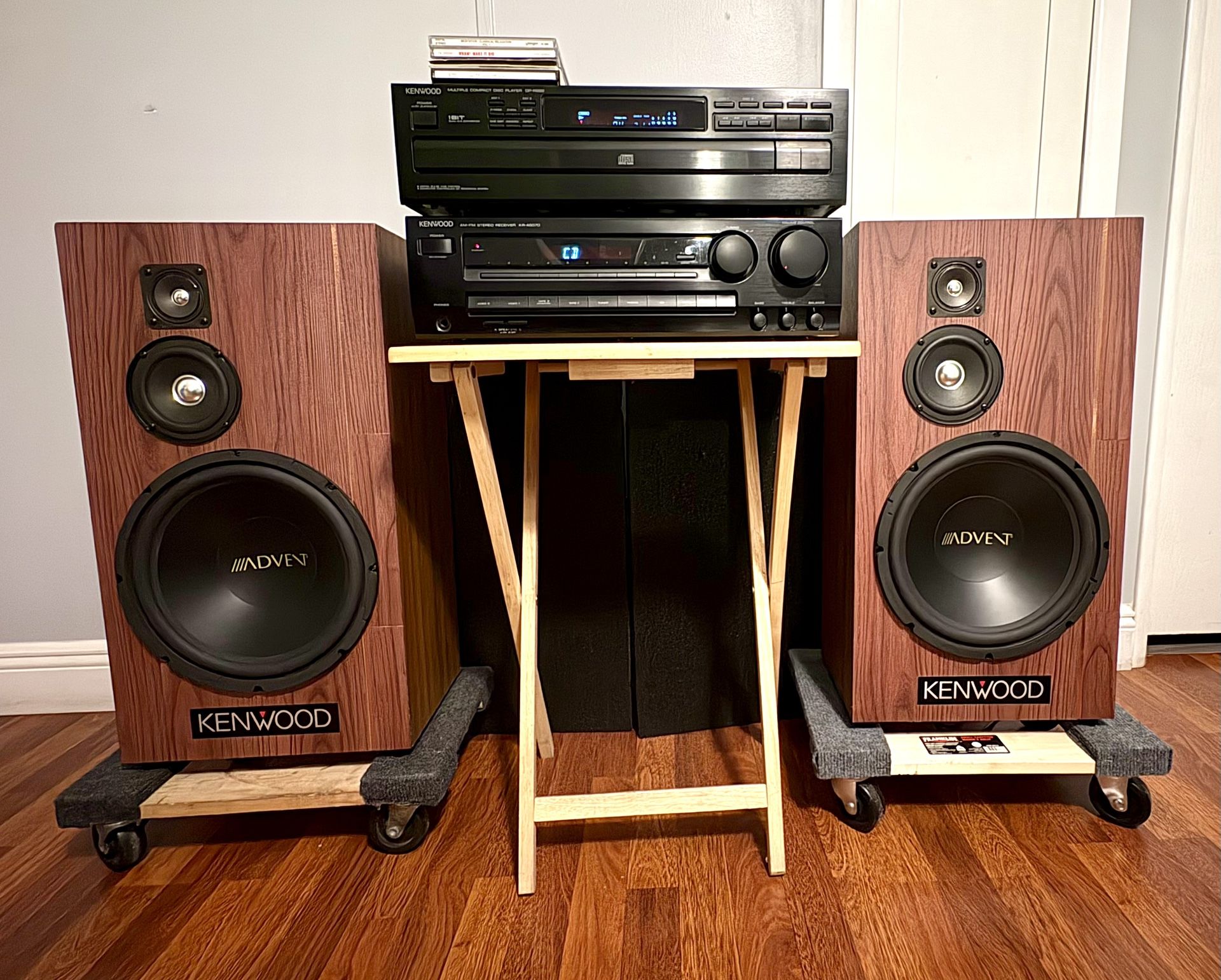 KENWOOD Receiver And Speakers