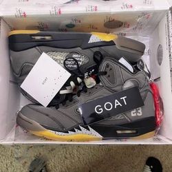 Jordan 5 Off White Size 13