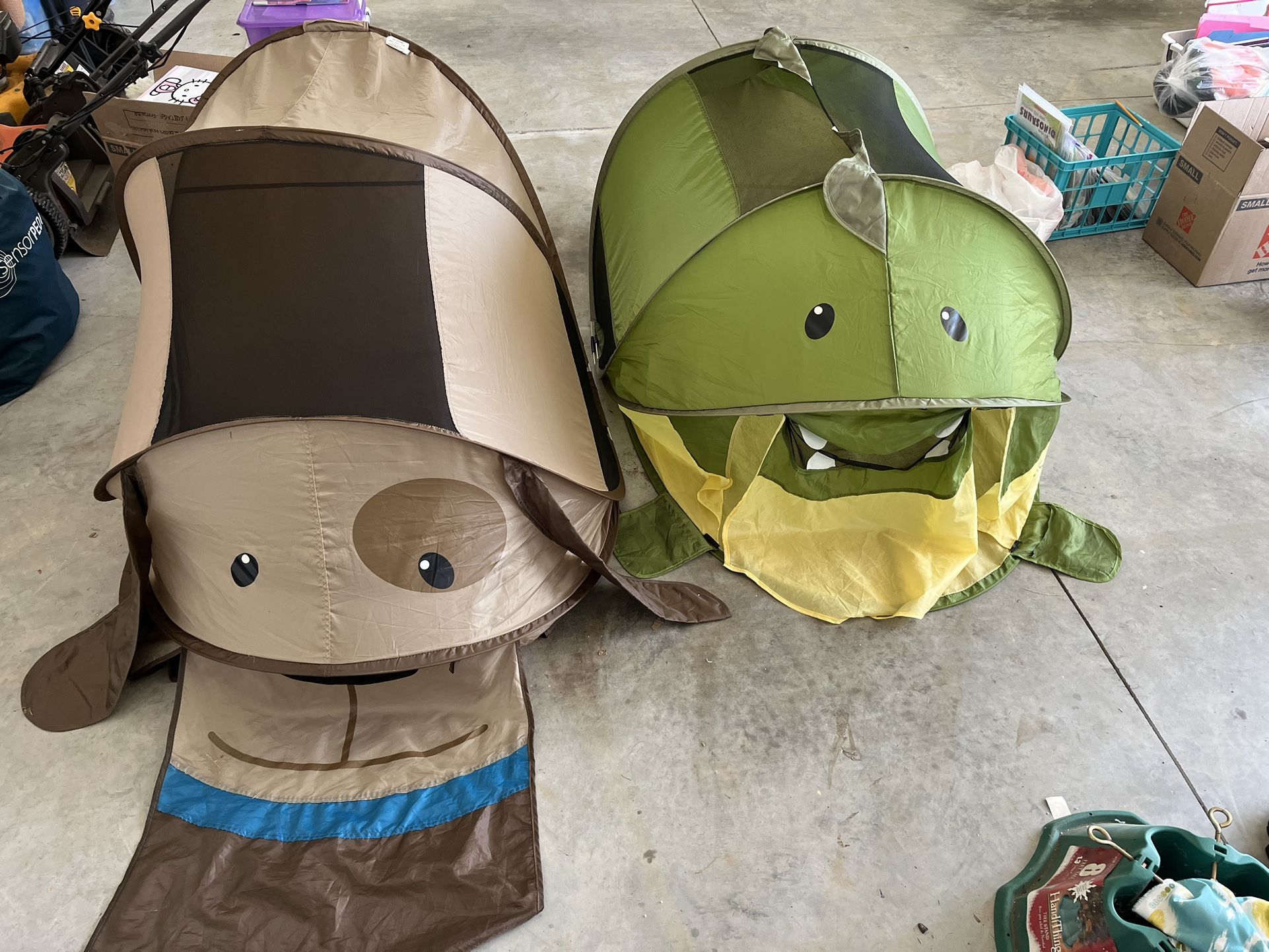 2 Children Pop Up Tents