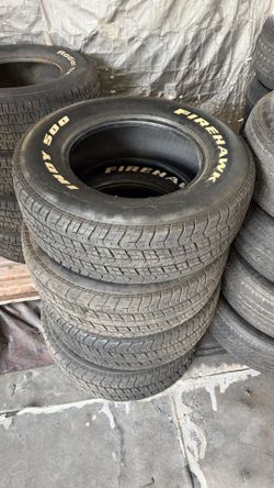 4 Fire hawk radial tires 225/70 R15 hard to find