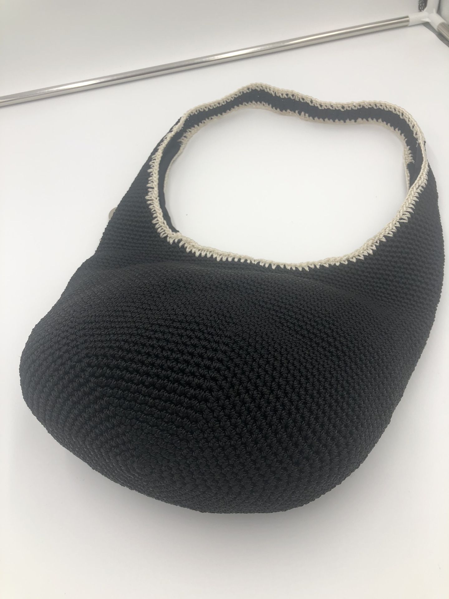 SAK Crochet Hobo Shoulder Bag