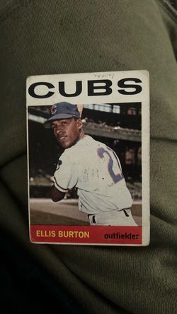 Ellis Burton Outfielder Cubs 63’