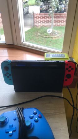 Nintendo switch with Pokémon brilliant diamond