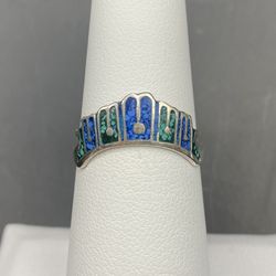 925 Vintage Turquoise Ring 