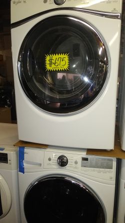 Whirlpool Front Load washer and electric dryer set in excellent condition