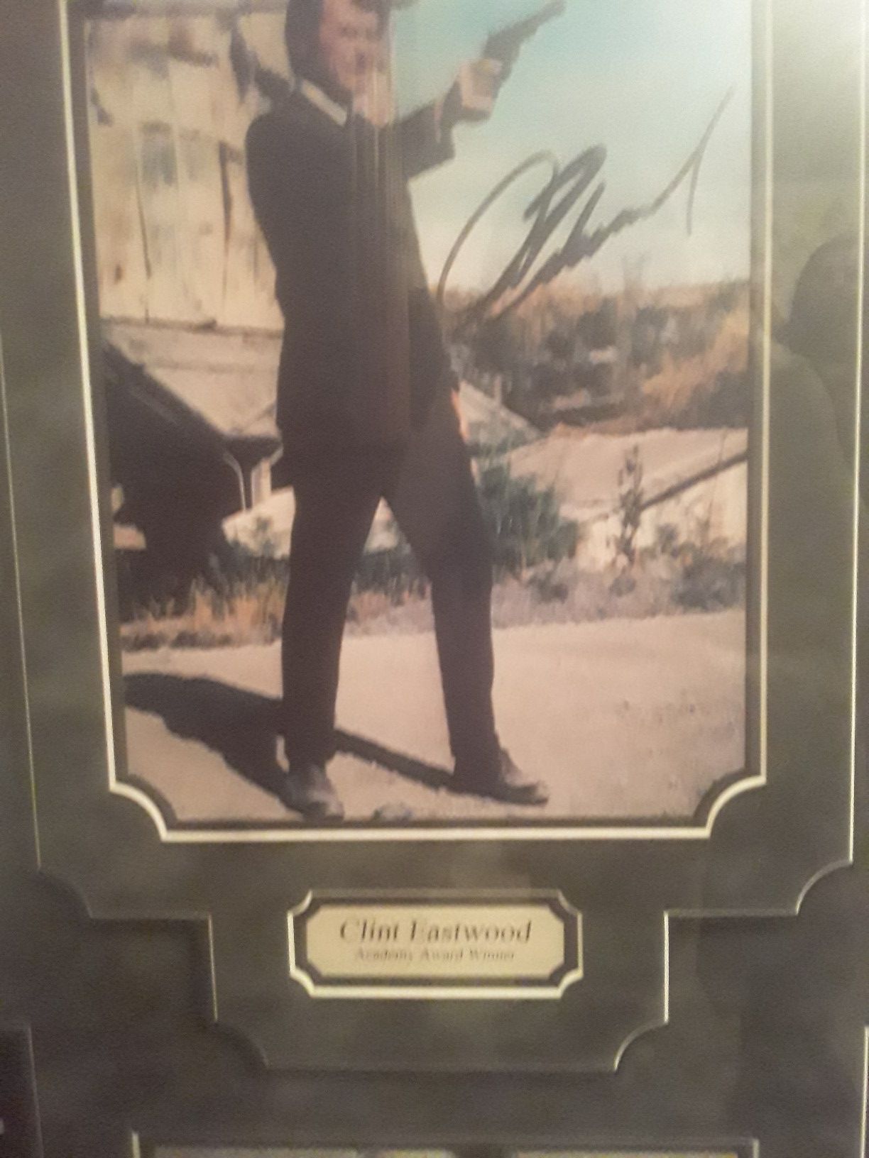 Autographed picS of CLINT EASTWOOD,and all his westerns