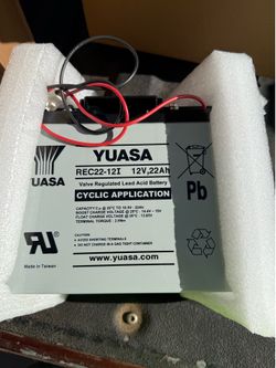 12 volt new batteries