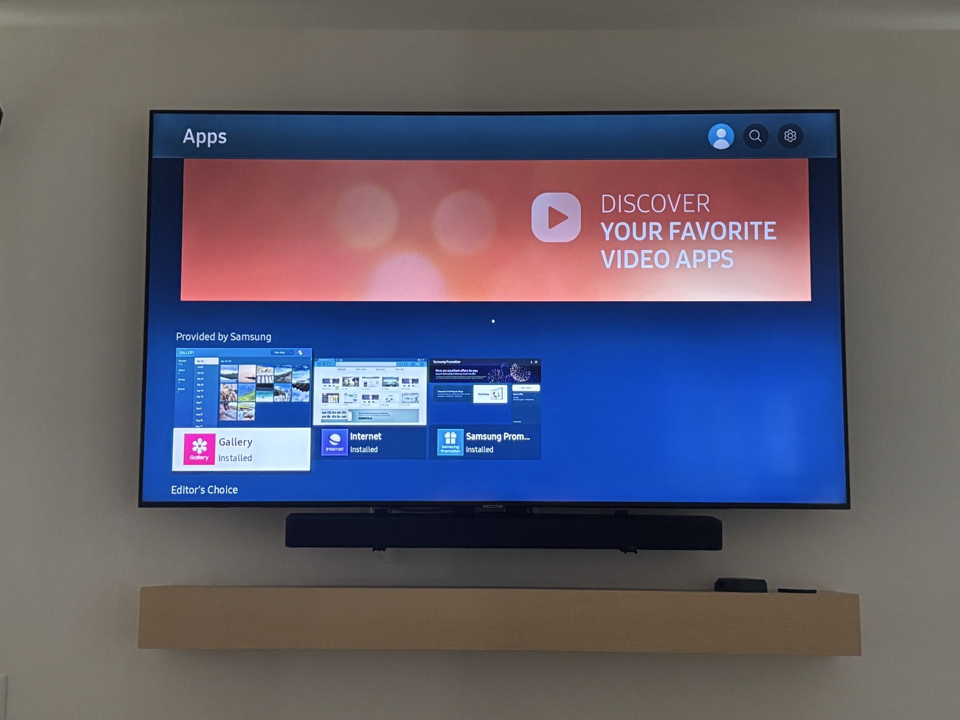 70 inch Samsung Smart TV