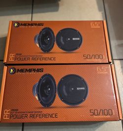MEMPHIS POWER REFERENCE 6.5” COAXIAL SPEAKERS