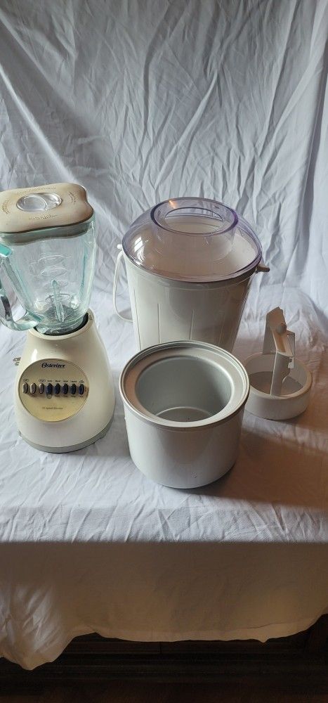 Ice Cream Maker & Blender