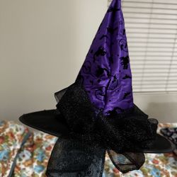 Kids Witch Hat and Broom- Halloween 