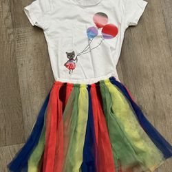 skirt and t-shirt set