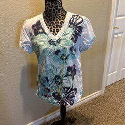 Scrub Top, Size M, Landau Brand, $5