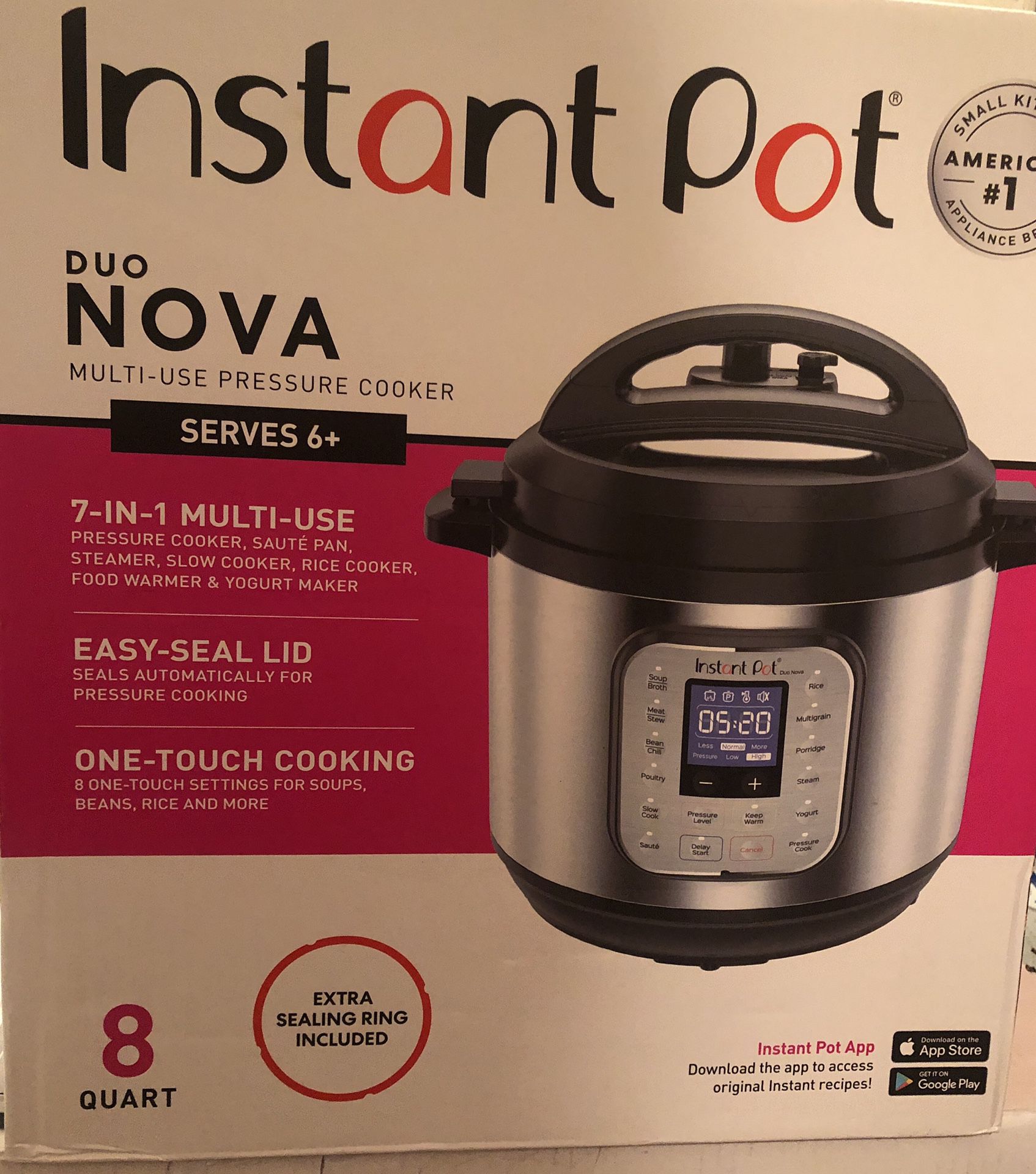 Instant Pot Duo Nova Multi Use Pressure Cooker