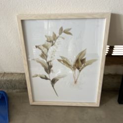 Simple look picture and frame
