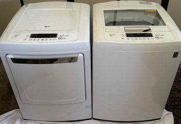 Washer and Dryer