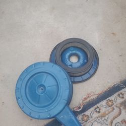 2 barrel intake air cleaner for v8 gm engines