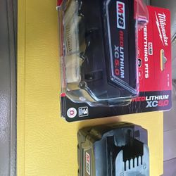 Dos Baterías Nuevas Milwaukee M18 Xc5.0