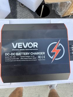 Vevor Dc To Dc Charger