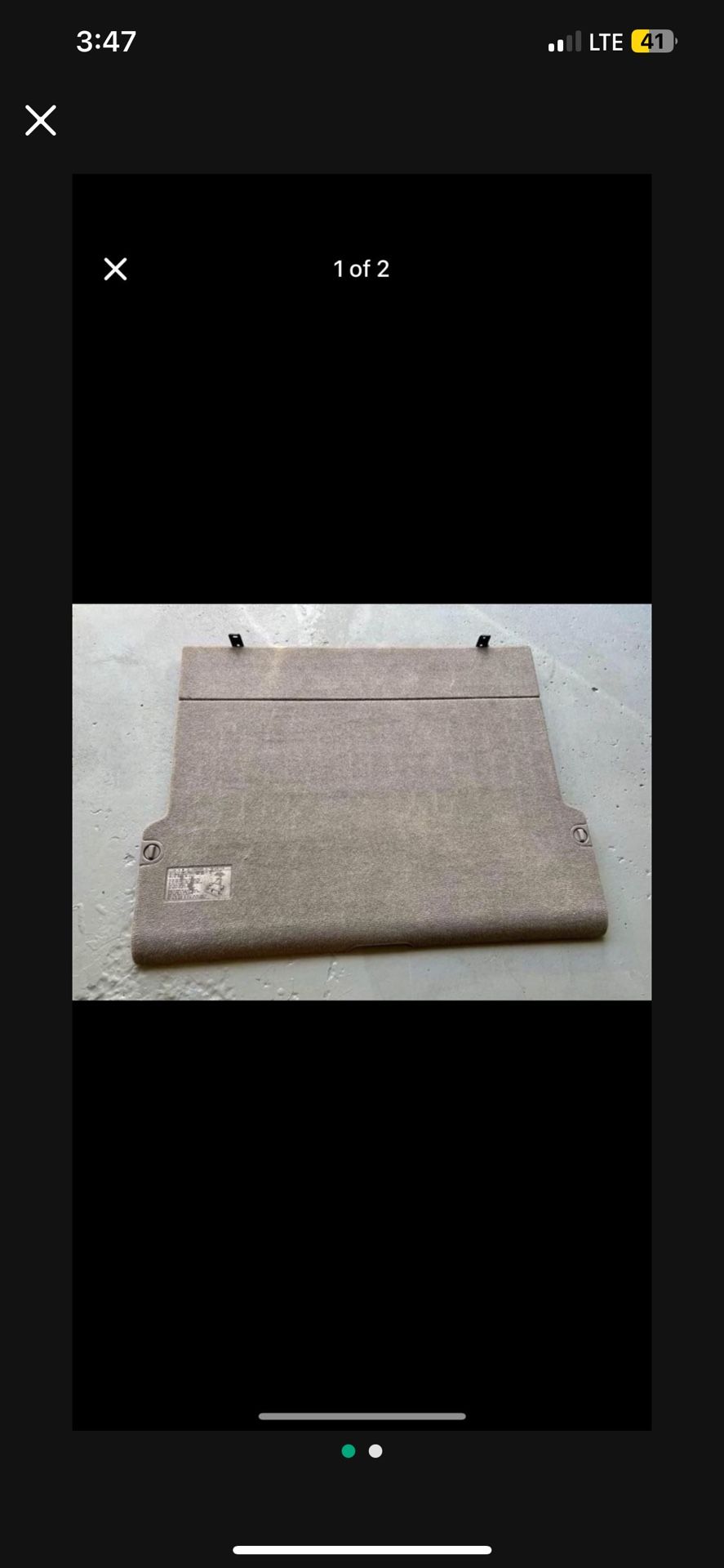 Toyota 4Runner Cargo Divider
